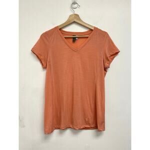 Ibex Merino Wool V-Neck Base Layer T-Shirt Hiking Outdoors Breathable - Small